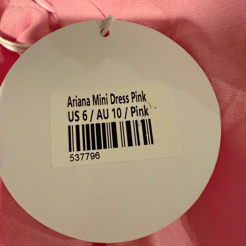 Pink Ruched Mini Dress - Picture 5 of 5